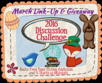 March Discussion Challenge Link-Up & Giveaway