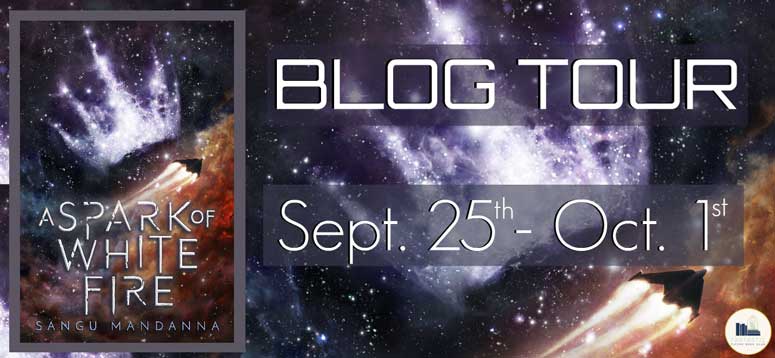 A Spark of White Fire by Sangu Mandanna: Review & Giveaway