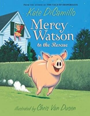Bite-Sized Reviews of New From Here, Mercy Watson to the Rescue, Breaking the News, and the Welcome to Wonderland Series