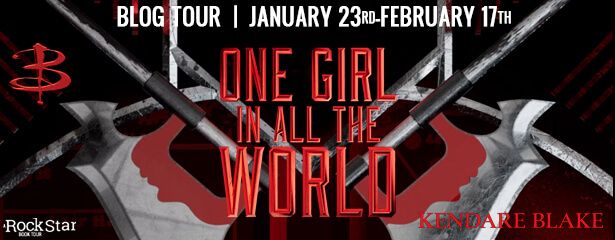 One Girl in All the World by Kendare Blake: Review, Giveaway, & Kendare's Top Ten Addictions!